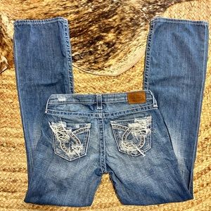 Big Star Liv jeans 27L- distressed pockets